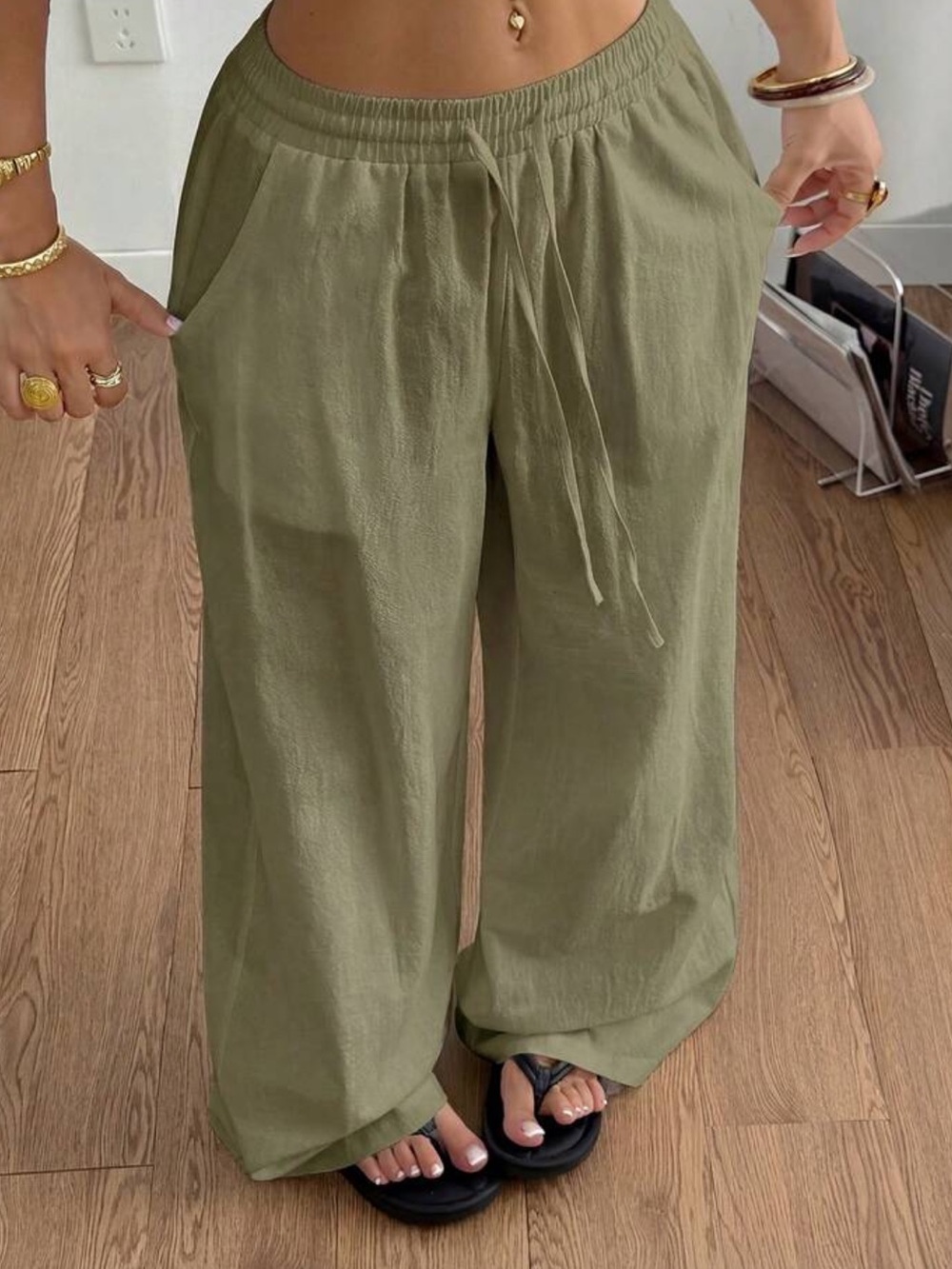 New Cotton Beach Pants